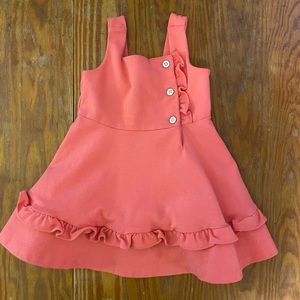 Adorable coral dress